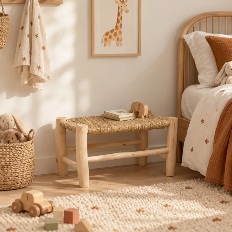 Banc Marocain Doum tressage central
