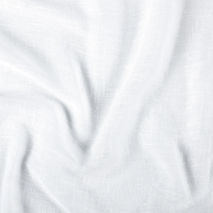 Tissu voile en polycoton chiné