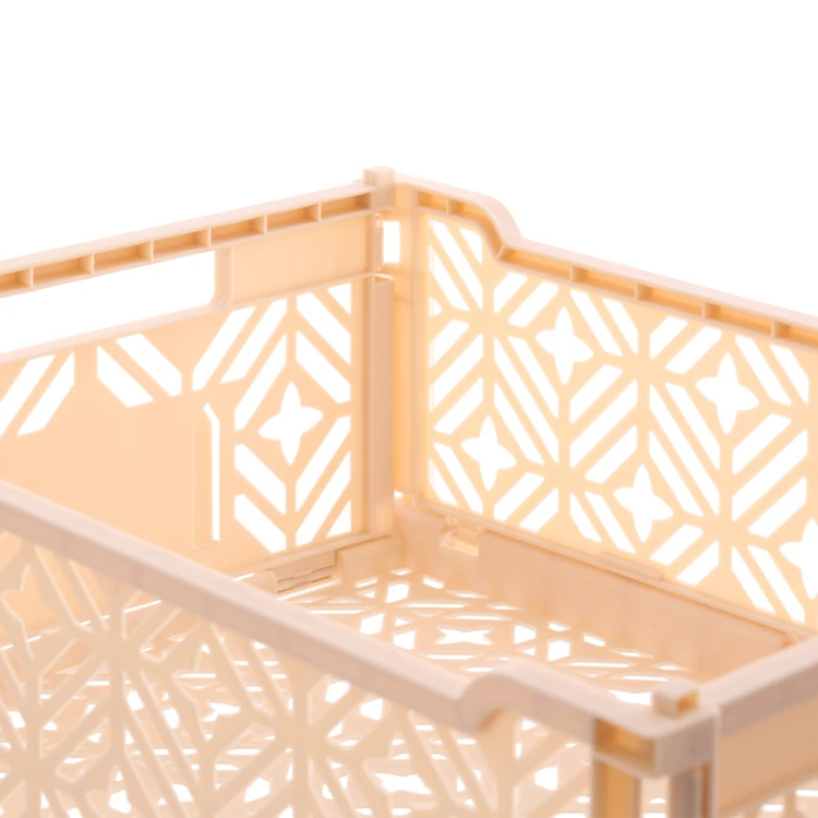 Cagette pliante de rangement ajourée