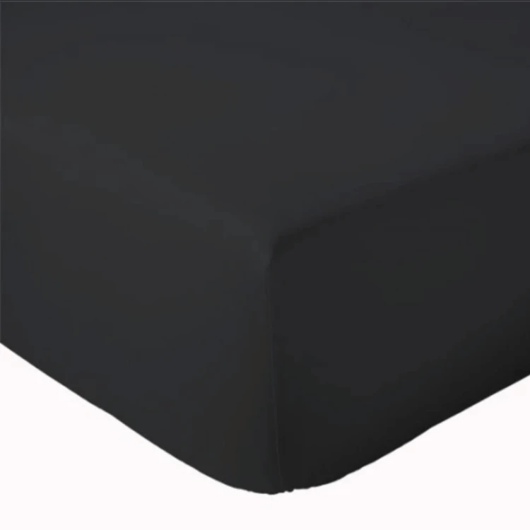 Drap Housse Uni bonnet 30 cm 100% Coton