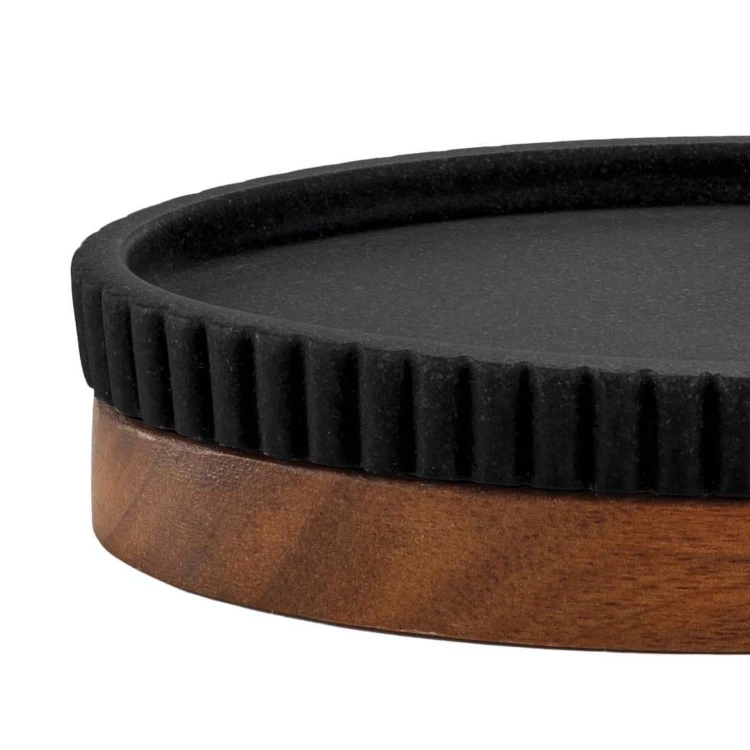 Porte-savon en acacia