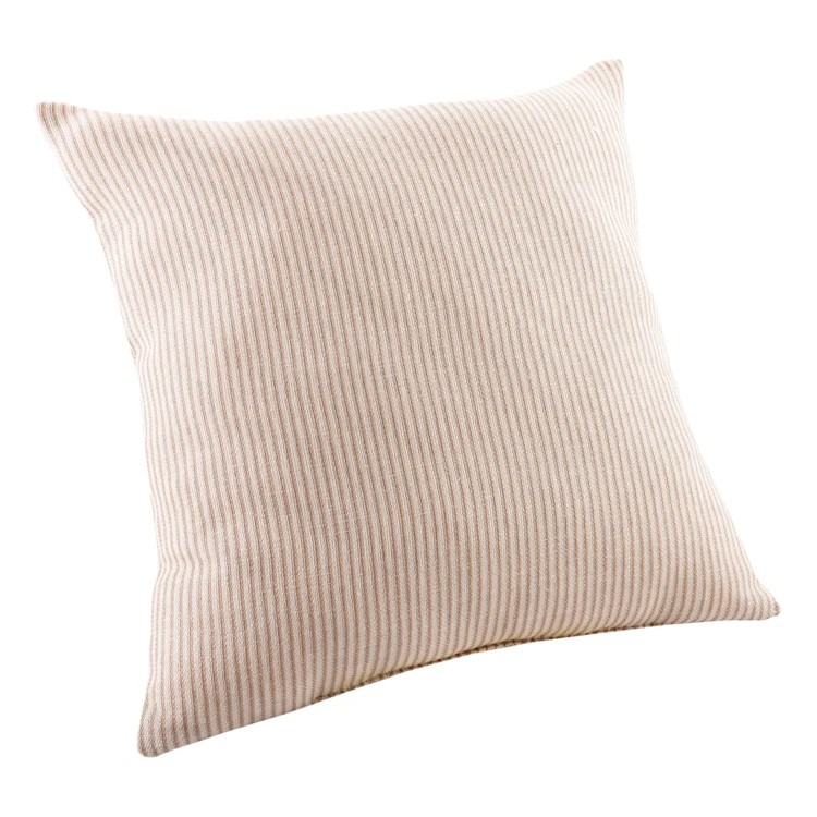 Coussin rayé style bord de mer