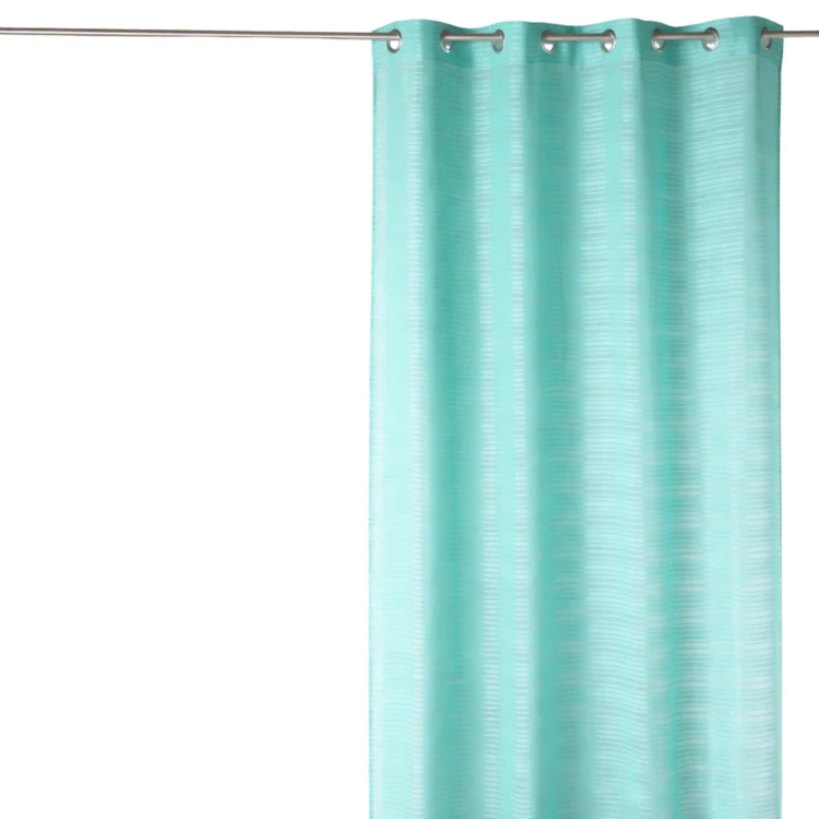 Voilage fantaisie à rayures horizontales "Joyeux"