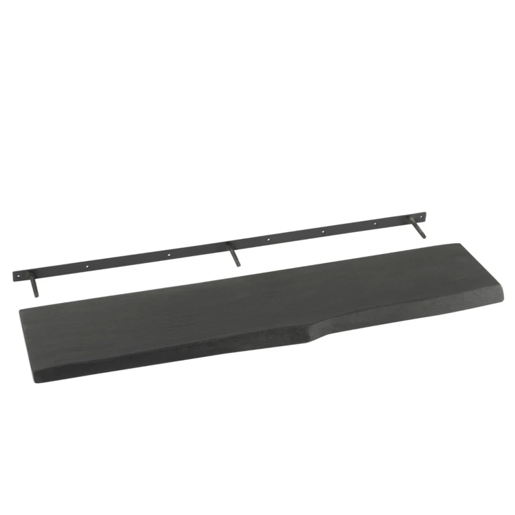Etagère murale en acacia avec support fixation