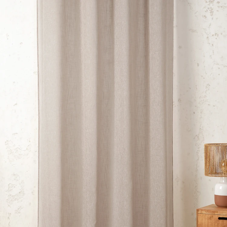 Tissu voile en polycoton chiné