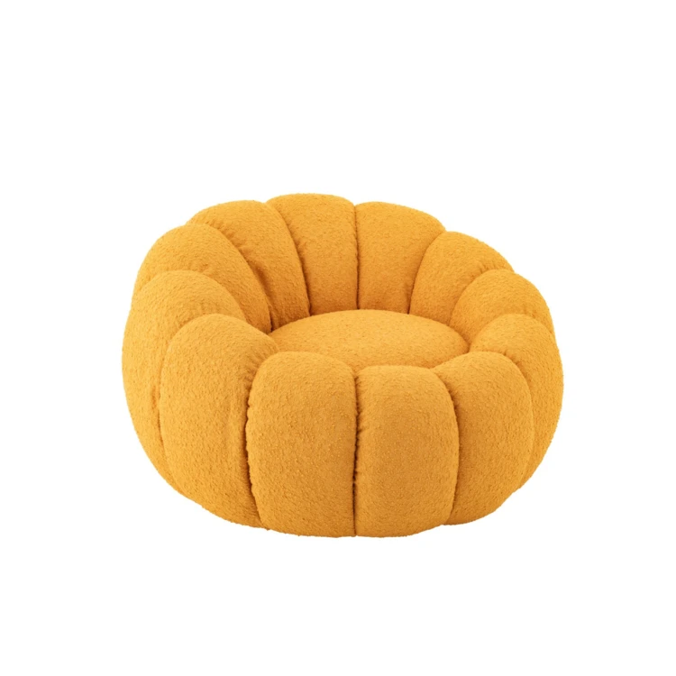 Fauteuil fleur en mousse