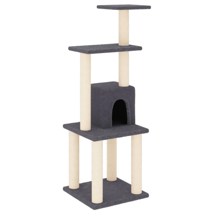 Árbol para gatos con rascador