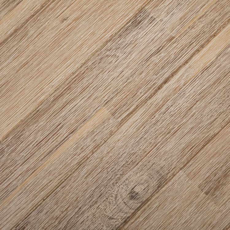 Mesa de centro de acacia con tablero en espiga