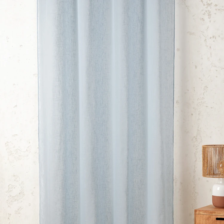 Tissu voile en polycoton chiné