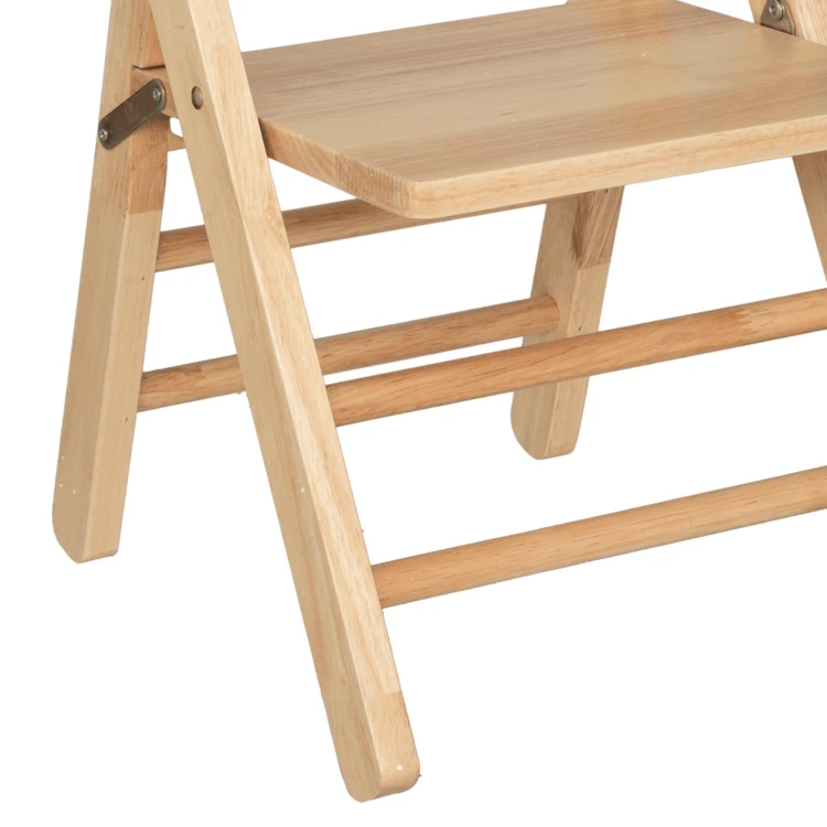 Silla plegable de madera para nino