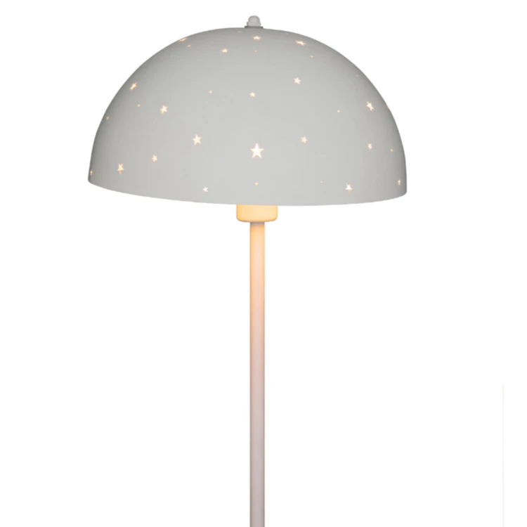 Lampadaire champignon à étoiles pour enfant