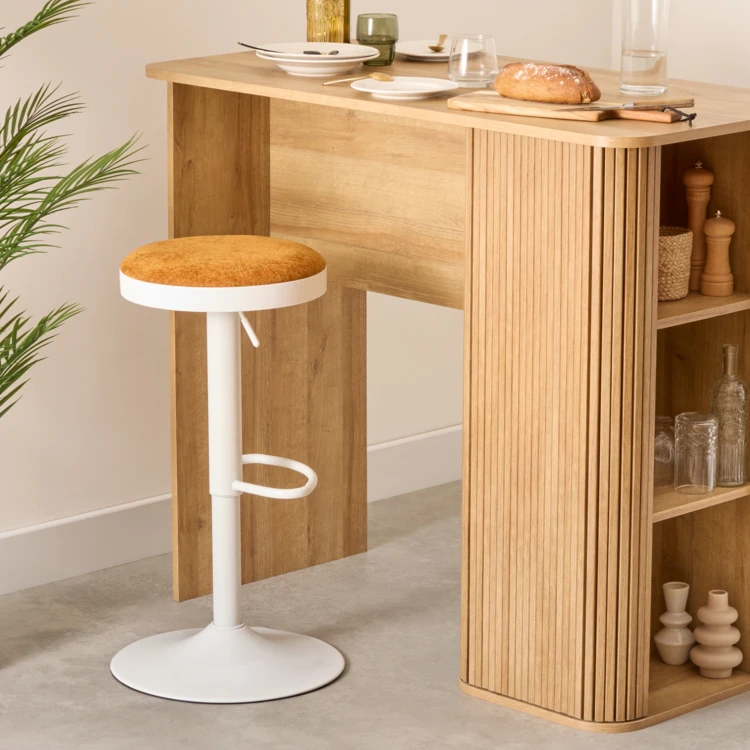Tabouret de bar réglable pivotant