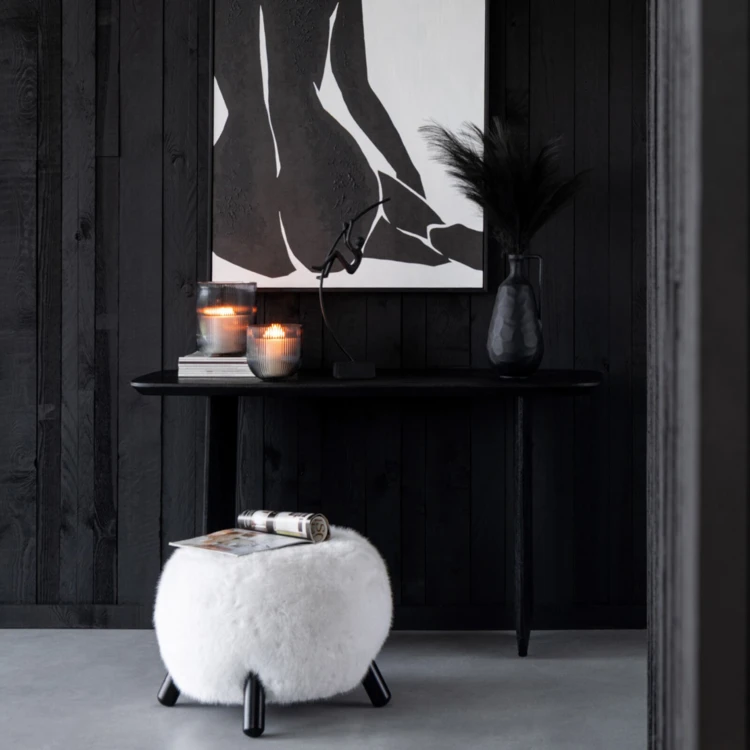 Console en bois d'acacia