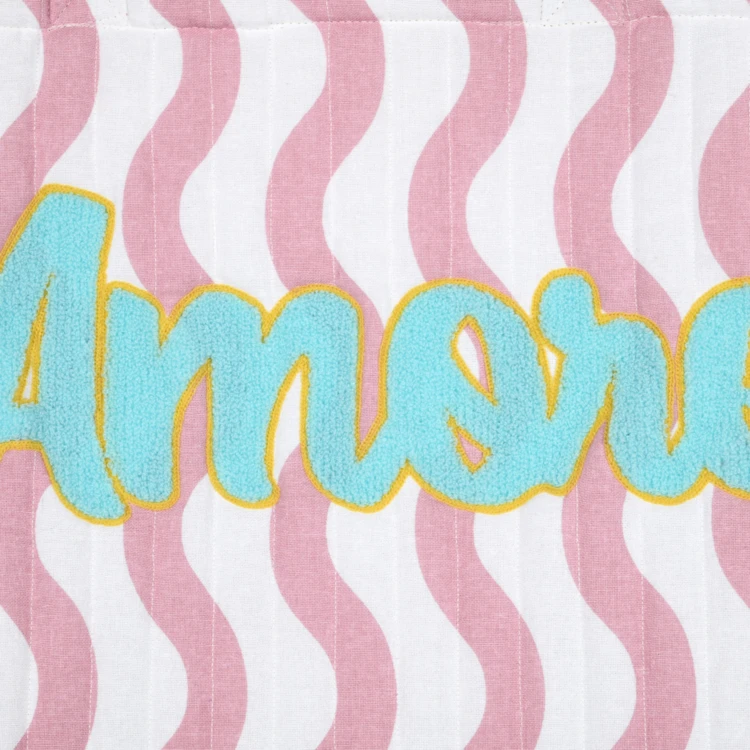 Sac cabas polycoton matelassé AMORE