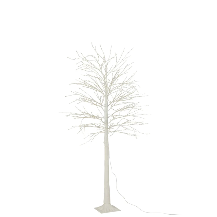 ARBRE 2000 LED PLASTIQUE MARRON MEDIUM