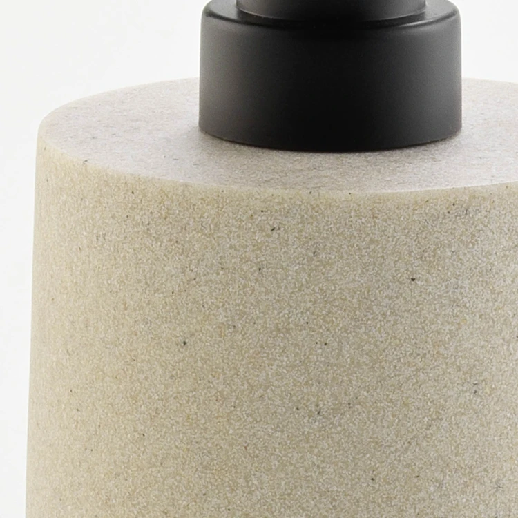 Distributeur de savon effet granite pour salle de bain