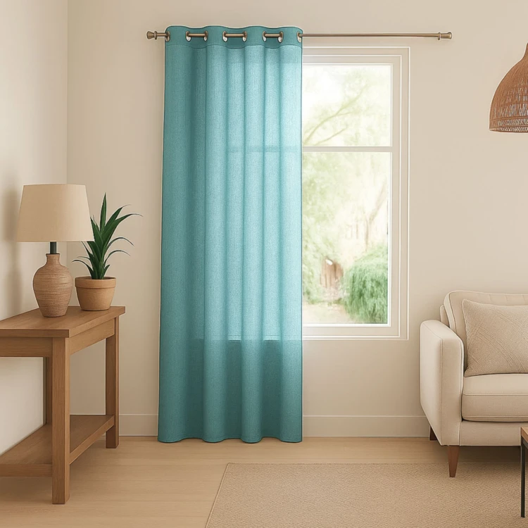 Voilage léger à l'aspect lin