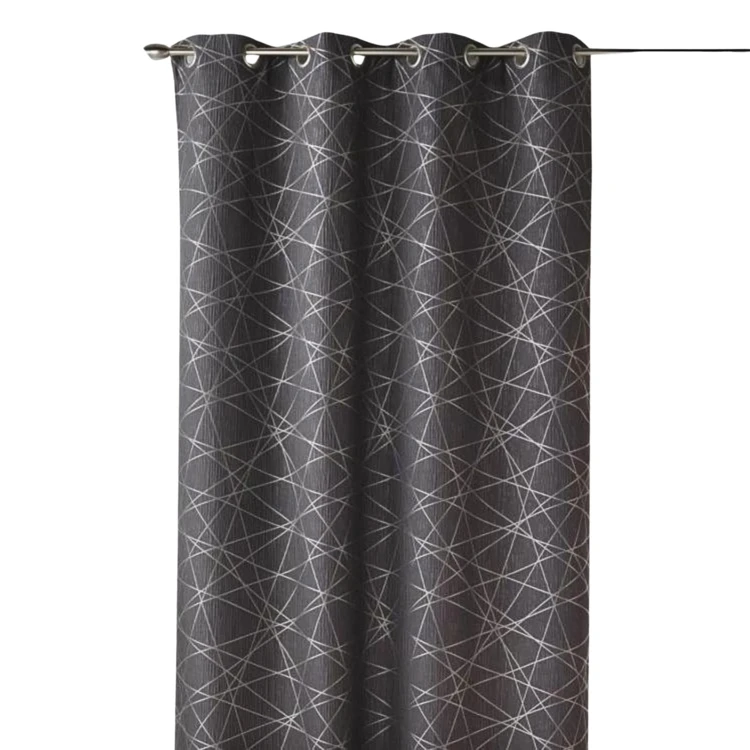 Rideau en Jacquard à Imprimés Design