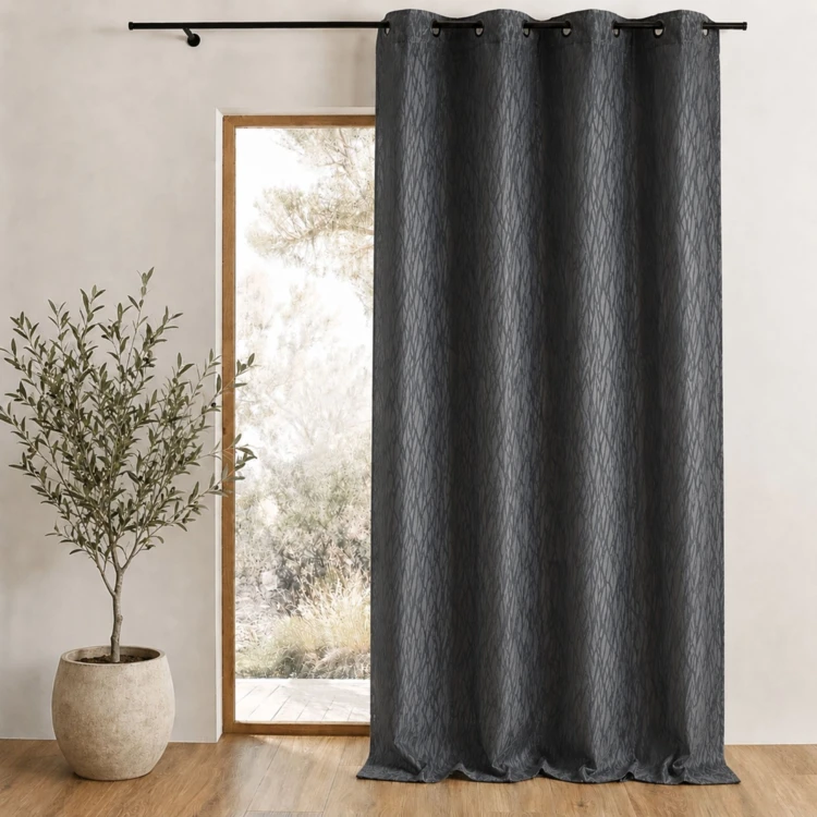 Rideau en jacquard fantaisie