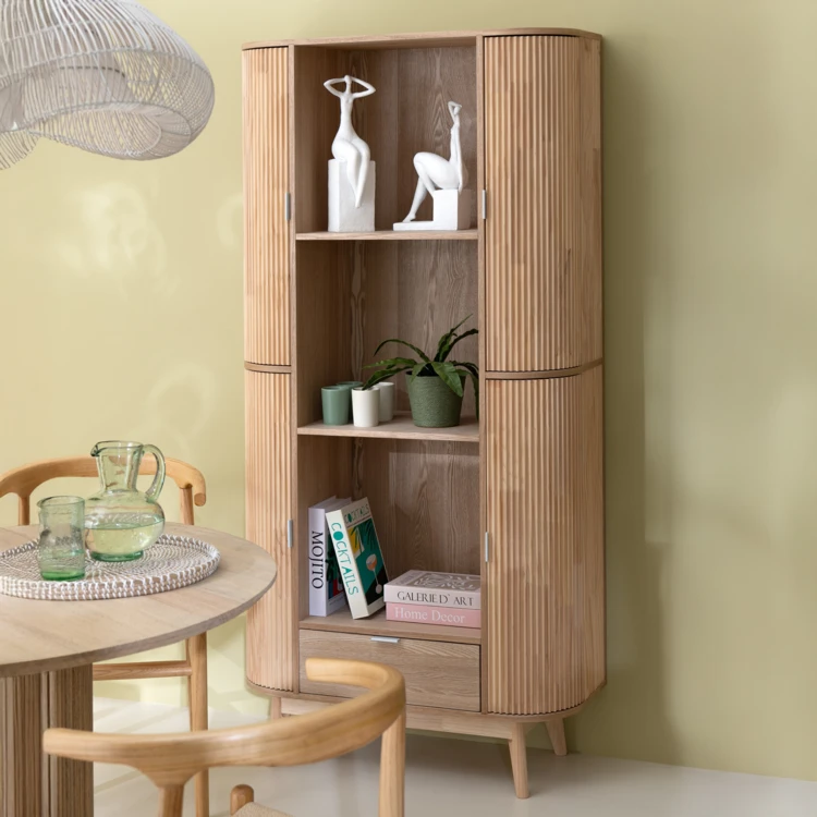 Buffet haut rangements multiples