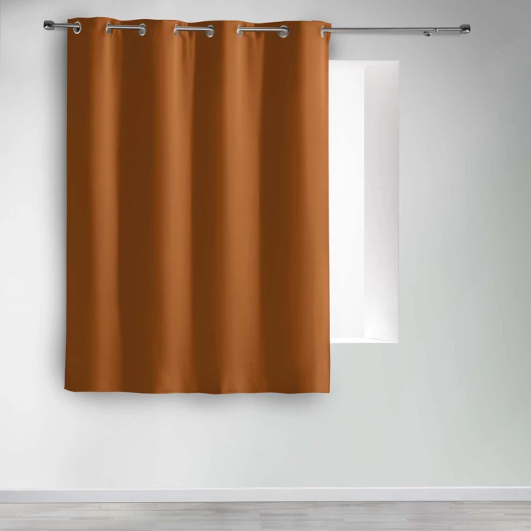 Rideau court obscurcissant 90 % adapté radiateur
