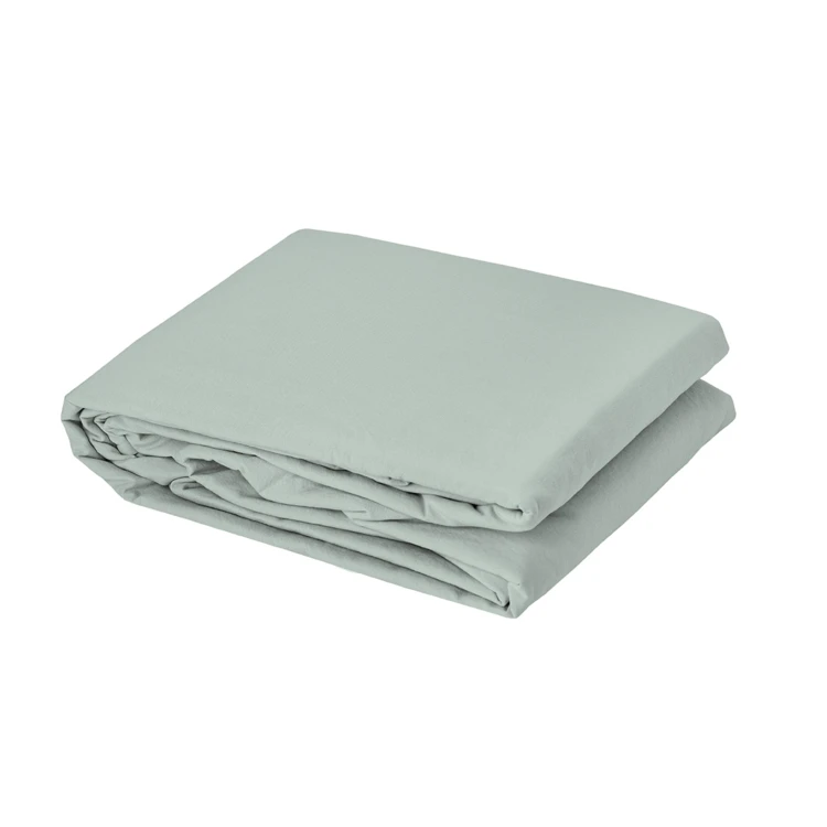 Drap housse en coton Lavé Oekotex