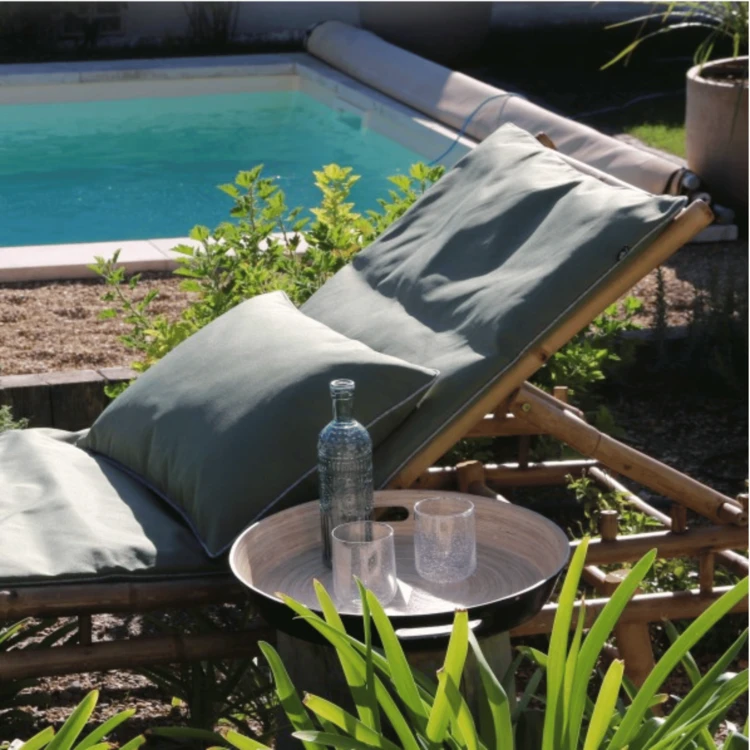 Matelas bain de soleil extérieur