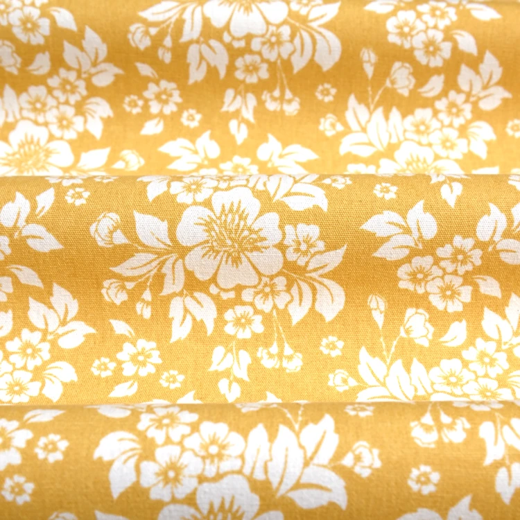 Torchon de cuisine en coton à motif floral imprimé