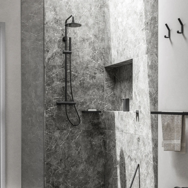 Porte-serviettes double mural