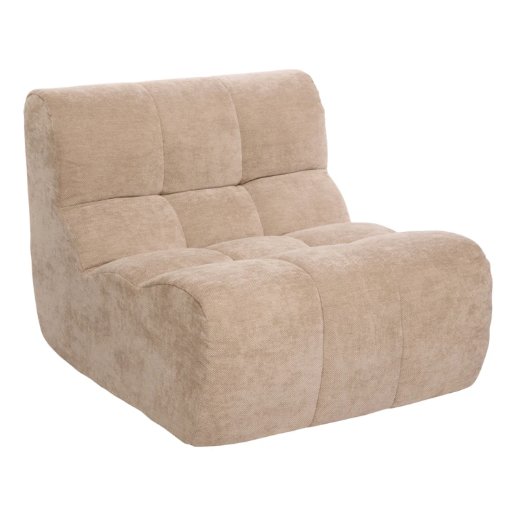 Sillón modular acolchado