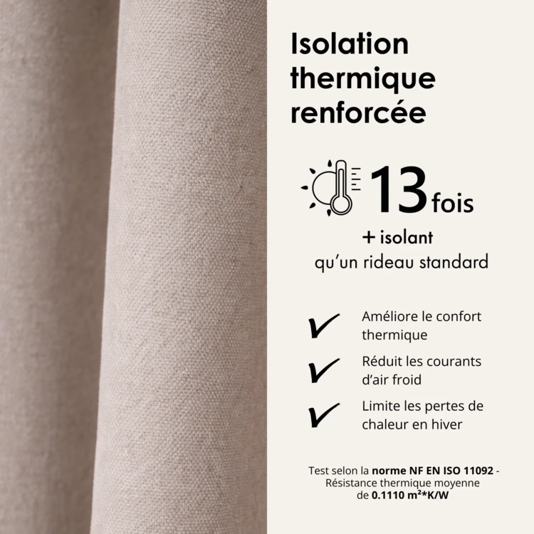 Tenda termoacustica e semioscurante KONFOR