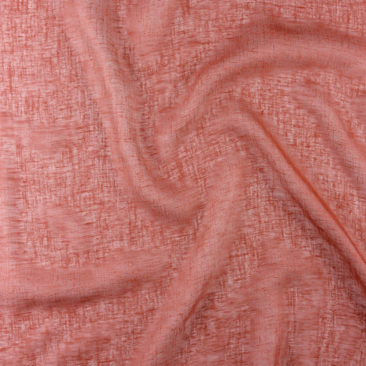 Tissu voile poly-lin uni