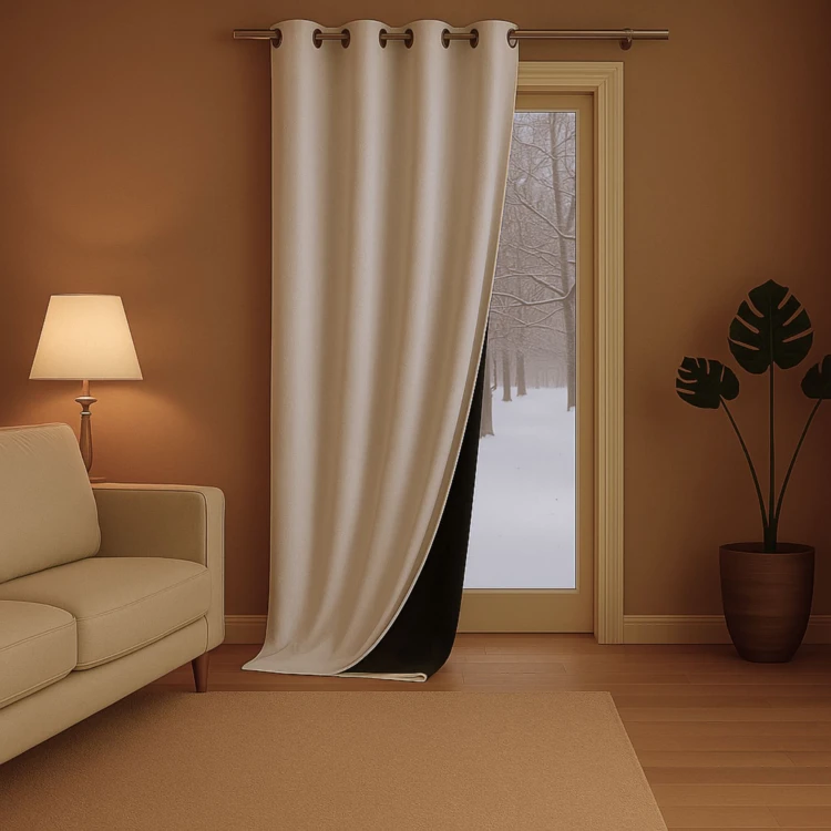 Tenda antifreddo foderata in pile