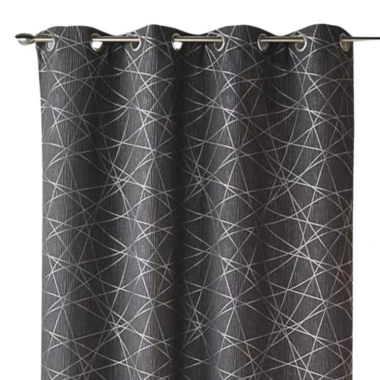 Rideau en Jacquard à Imprimés Design