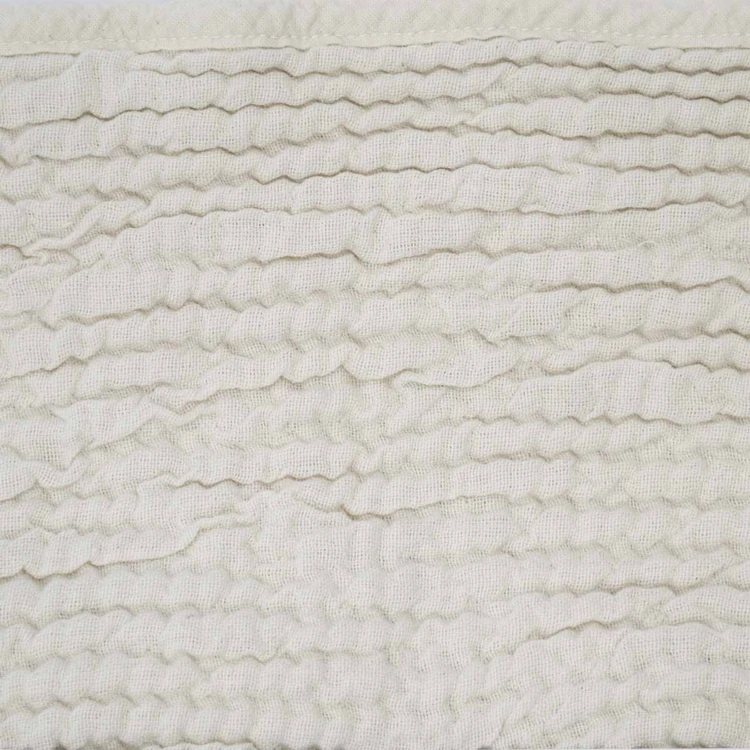 Colcha de nido de abeja de algodón reversible