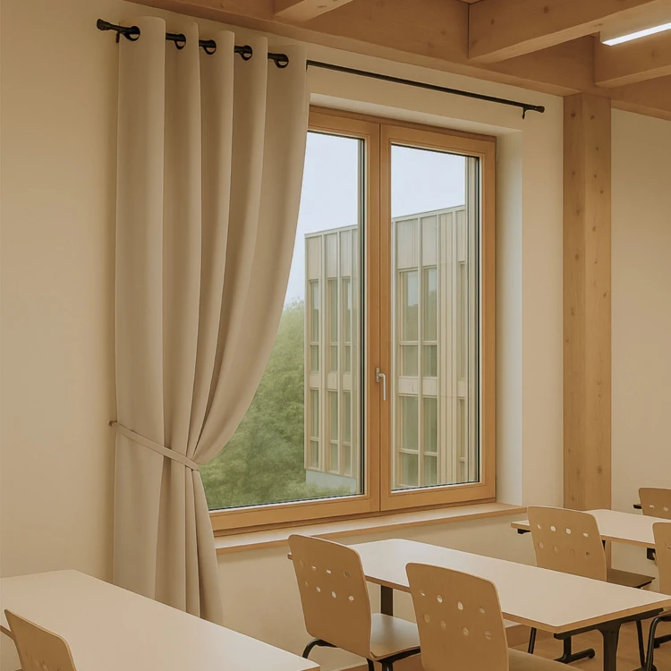 Verdunkelnder Vorhang Flammhemmend Nicht Feuer M1