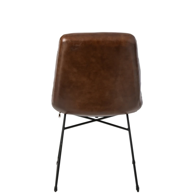 Chaise en cuir
