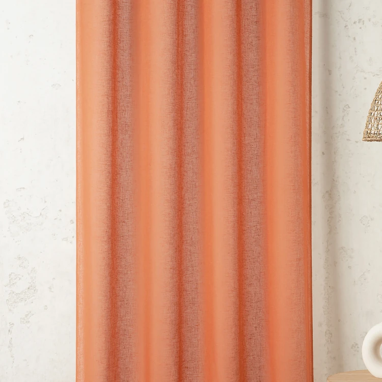 Tissu voile poly-lin uni