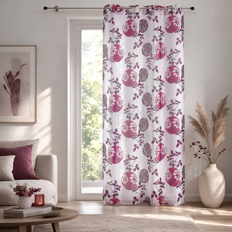 Voilage Léger en Etamine Printemps