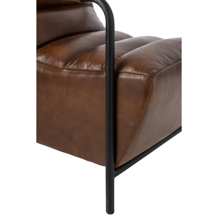 Fauteuil en cuir