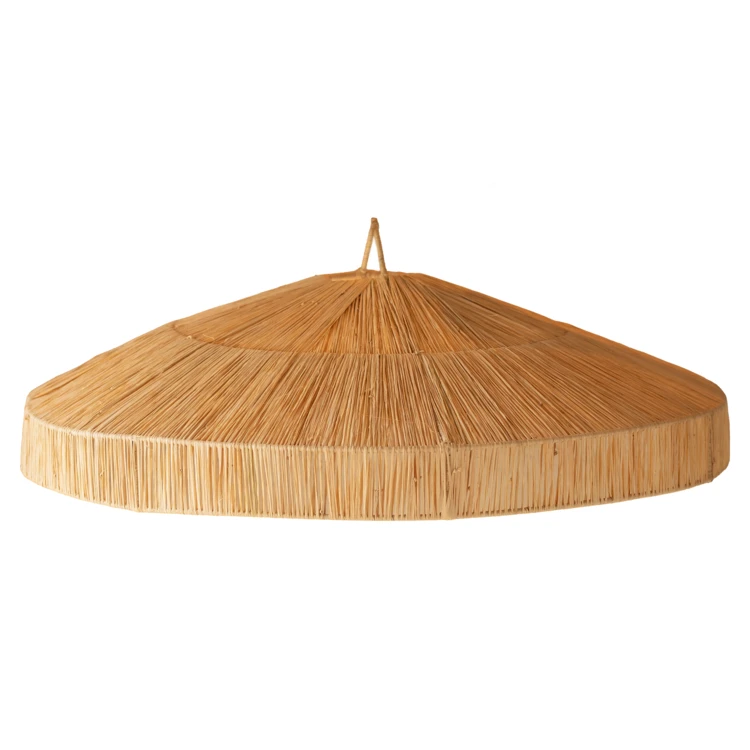 Paralume Parasol in Rafia Japandi