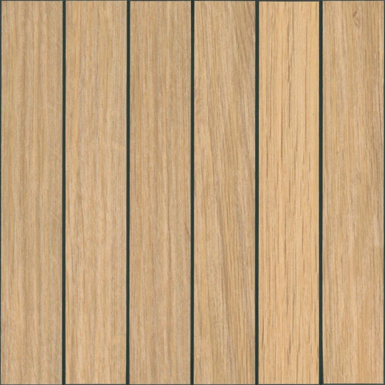 Crédence adhésive murale 3D effet bois 4 pièces