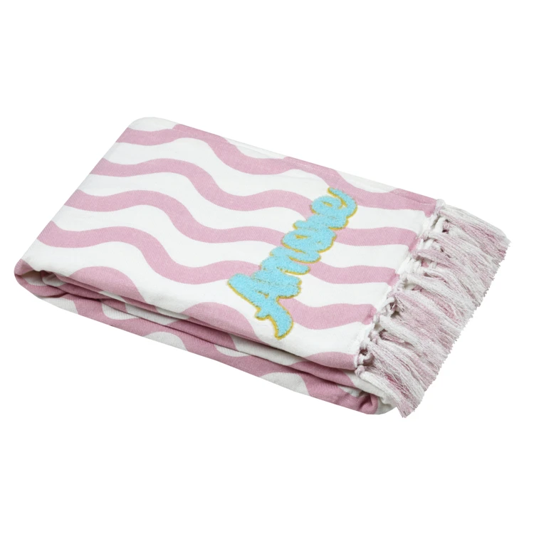 Plaid fouta vague "Amore"