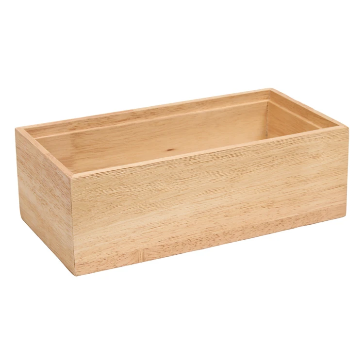 Scatola di fazzoletti in legno con coperchio