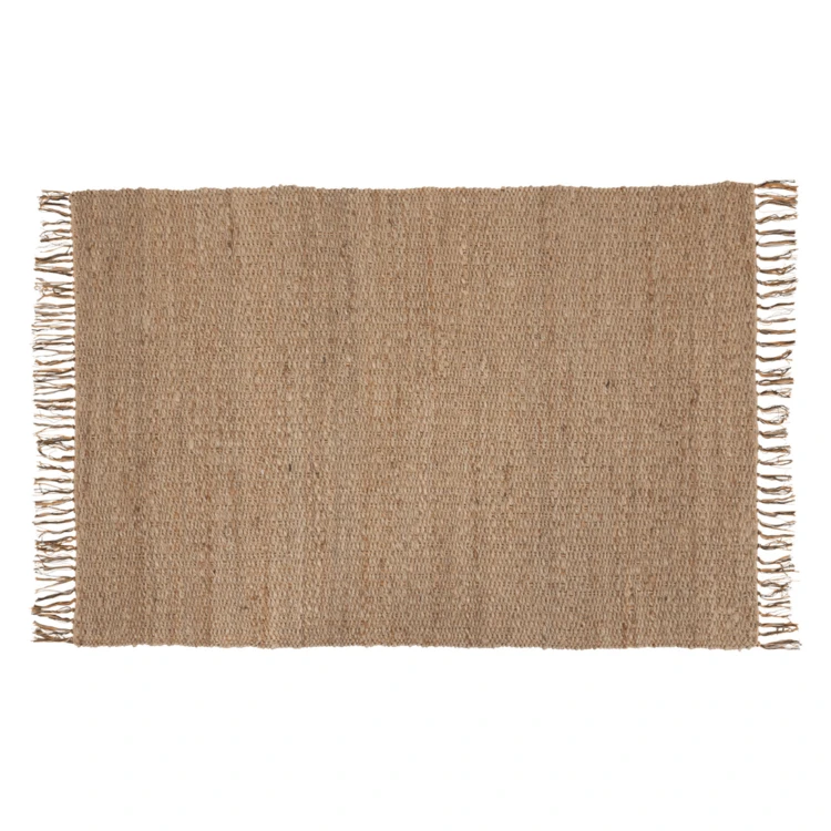 Tapis rectangulaire en jute