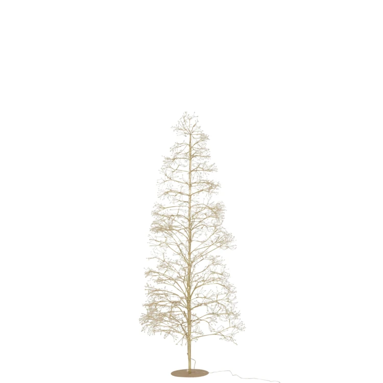 ARBRE 2700 LED MÉTAL DORÉ MEDIUM