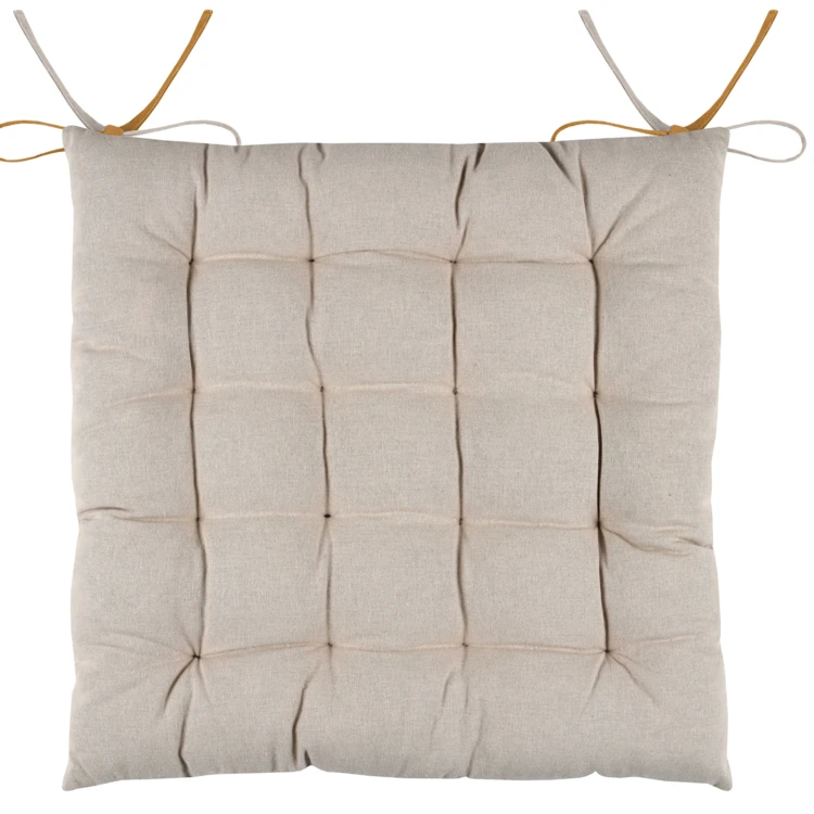 Galette de chaise bicolore