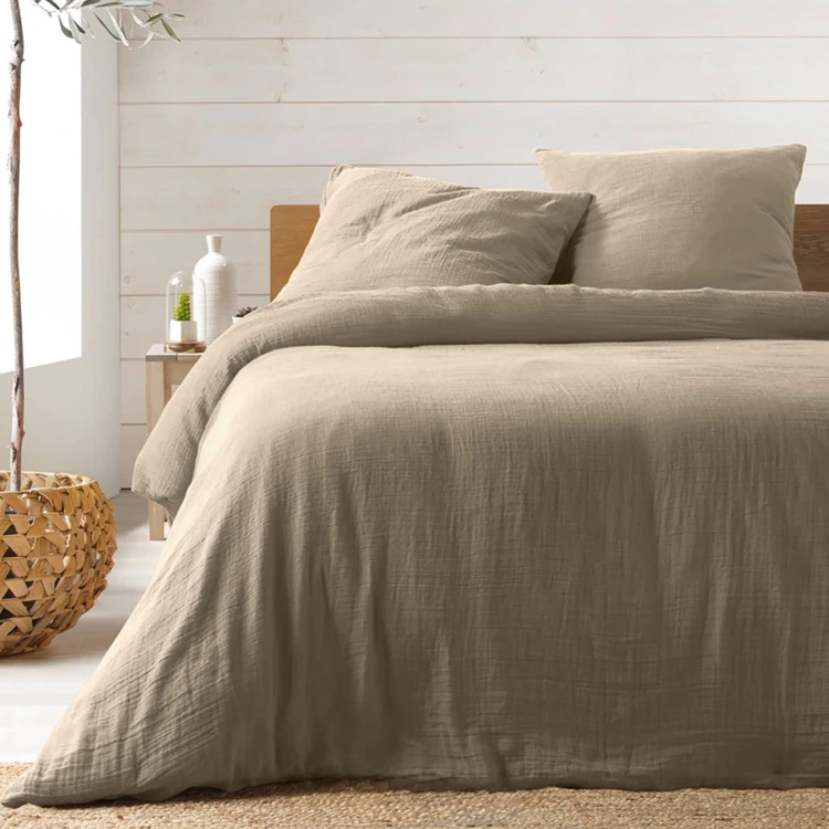 Juego de cama en gasa de algodón