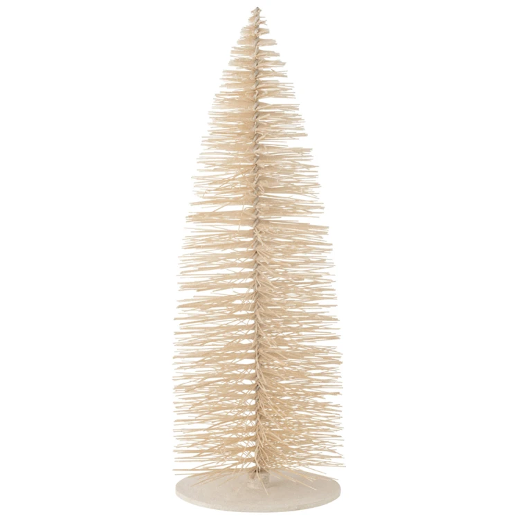 Sapin de Noël décoratif pailleté en bois