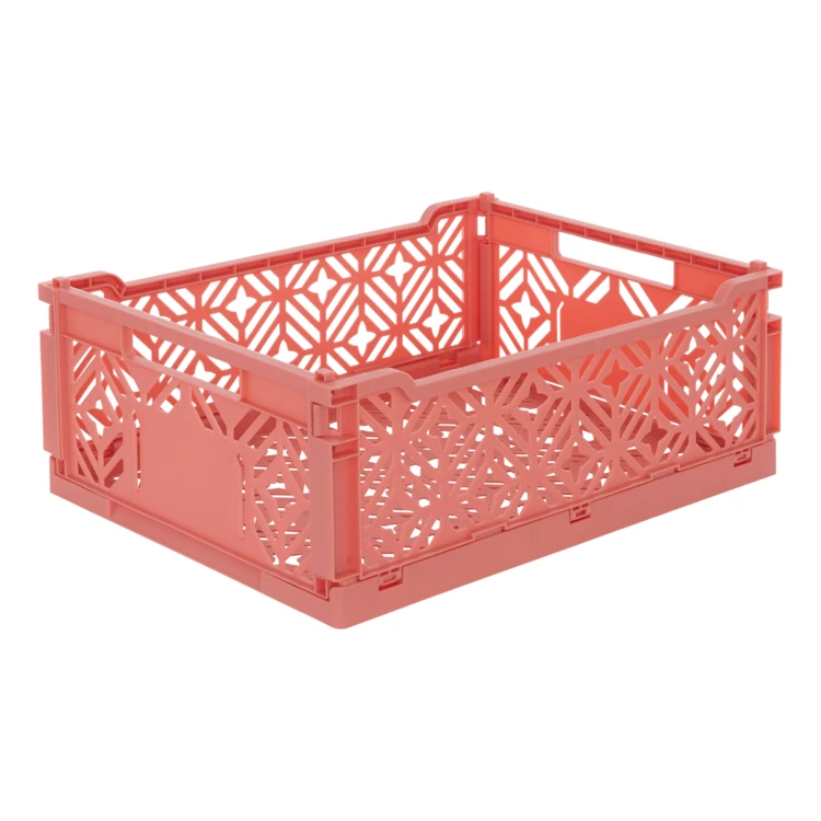 Cagette pliante de rangement ajourée